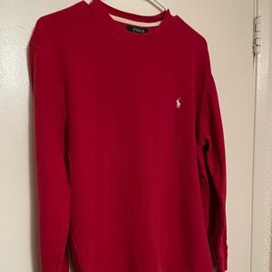 Polo Ralph Lauren Red Sweater Large